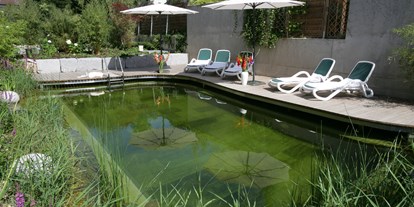 Golfurlaub - Preisniveau: moderat - Deutschland - Naturschwimmteich (Pool) - Wunsch Hotel Mürz - Natural Health & Spa