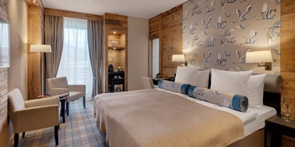 Golfurlaub - Doppelwaschbecken - Davos Platz - Doppelzimmer - Hotel Morosani Schweizerhof