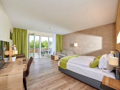 Golfurlaub - Hunde am Golfplatz erlaubt - Kirchroth - Komfort-Doppelzimmer Gäuboden - Bachhof Resort Straubing - Hotel und Apartments
