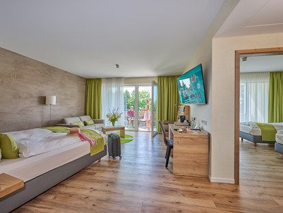 Golfurlaub - Umgebungsschwerpunkt: Berg - Unsere Familien-Suite  - Bachhof Resort Straubing - Hotel und Apartments