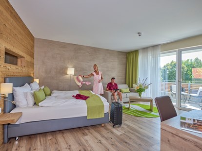 Golfurlaub - Driving Range: überdacht - Komfort-Doppelzimmer Gäuboden - Bachhof Resort Straubing - Hotel und Apartments