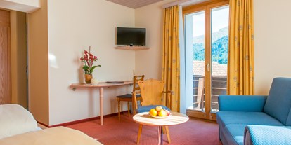 Golfurlaub - Hotel-Schwerpunkt: Golf & Romantik - Rheintal / Flims - Zweibettzimmer Kat. Andrea - Hotel La Cruna