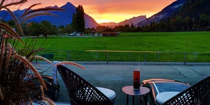 Golfurlaub - Badewanne - Grindelwald - Sunset-Lounge - SALZANO Hotel - Spa - Restaurant