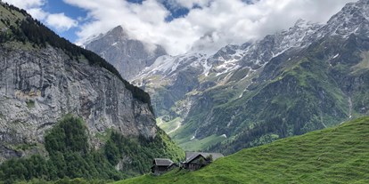 Golfurlaub - Driving Range: überdacht - Schweiz - Imposante Bergwelt - Hotel Bellevue-Terminus