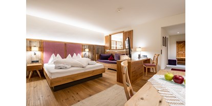 Golfurlaub - Hotel-Schwerpunkt: Golf & Wandern - Italien - Mirabell Dolomites-Olang-Suedtirol-zimmer - MIRABELL DOLOMITES HOTEL . LUXURY . AYURVEDA & SPA 