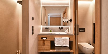 Golfurlaub - Zimmer mit Fernsicht - Partschins - Neue Badezimmer - Hotel Giardino Marling