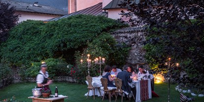 Golfurlaub - Abendmenü: 3 bis 5 Gänge - Italien - Romantik Hotel Turm