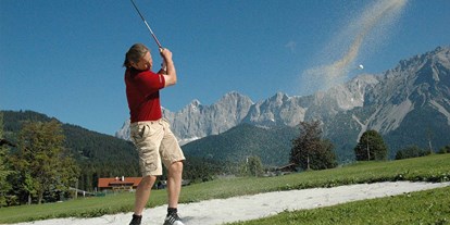 Golfurlaub - Terrasse - Ramsau am Dachstein - Hotel Kobaldhof