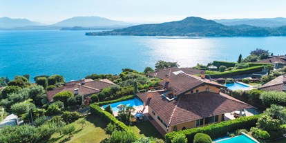 Golfurlaub - Sonnenterrasse - Lago Maggiore - LUXUSVILLA mit Swimmingpool  - Golfvilla BELVEDERE LAGO MAGGIORE ITALIEN