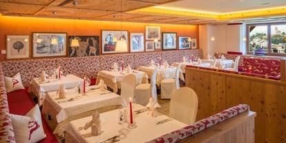 Golfurlaub - Abendmenü: 3 bis 5 Gänge - Italien - Speisesaal -  Hotel Emmy-five elements