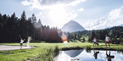 Golfurlaub - Hunde am Golfplatz erlaubt - Tirol - Golfplatz Seefeld Wildmoos - der Inntalerhof als Gründerbetrieb - Inntalerhof - DAS Panoramahotel