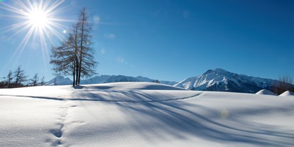 Golfurlaub - Golfkurse vom Hotel organisiert - Tirol - Glitzernde Winteridylle genießen - auch im Winter ein Genuss mit Ihrem vierbeinigen Freund - Inntalerhof - DAS Panoramahotel