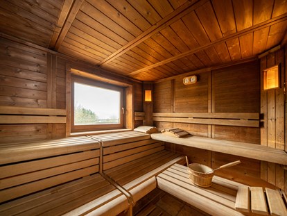 Golfurlaub - Driving Range: überdacht - Finnische Sauna und Dampfbad - Golfhotel Sonne