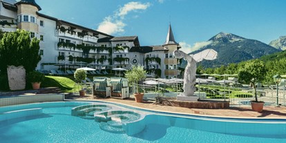 Golfurlaub - Driving Range: überdacht - Tiroler Unterland - Außenpool - Posthotel Achenkirch