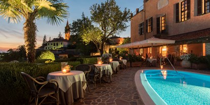 Golfurlaub - Abendmenü: 3 bis 5 Gänge - Italien - Garten Sunstar Hotel Piemont - Sunstar Hotel Piemont