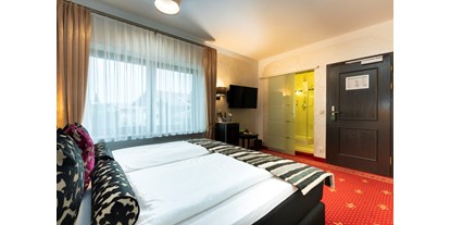 Golfurlaub - King Size Bett - Deutschland - Einzelzimmer Standard - Golf- & Alpin Wellness Resort Hotel Ludwig Royal