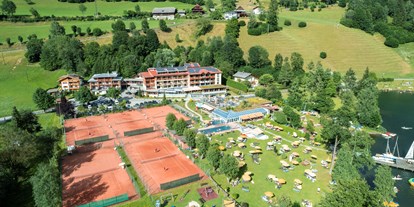 Golfurlaub - Hunde am Golfplatz erlaubt - Region Bad Kleinkirchheim - Anlage am See - Familien-Sportresort Brennseehof