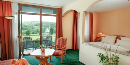 Golfurlaub - Verpflegung: Halbpension - Erzgebirge - Zimmer Parkblick - Hotel Am Kurhaus