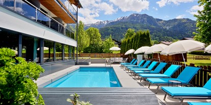 Golfurlaub - Umgebungsschwerpunkt: Berg - Pinzgau - Poolbereich - Hotel Sonnblick
