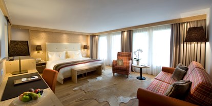 Golfurlaub - Balkon - Saanenmöser - Zimmer und Suiten im Alpen Chic-Stil - GOLFHOTEL Les Hauts de Gstaad & SPA