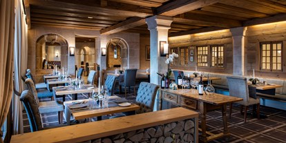 Golfurlaub - Abendmenü: 3 bis 5 Gänge - Berner Oberland - Restaurant "Belle Epoque" - GOLFHOTEL Les Hauts de Gstaad & SPA