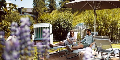 Golfurlaub - veganes Essen - Davos Dorf - Sonnenterrasse - Hotel Gotthard