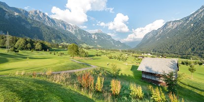 Golfurlaub - Hunde am Golfplatz erlaubt - Region Klostertal - TRAUBE BRAZ Alpen.Spa.Golf.Hotel