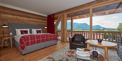 Golfurlaub - Umgebungsschwerpunkt: Berg - Deutschland - Junior Suite im Resort Das Achental - Das Achental Resort