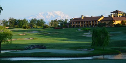 Golfurlaub - Umgebungsschwerpunkt: See - Piemont - CLUBHOUSE - MONTE ROSA - Golf Hotel Castelconturbia