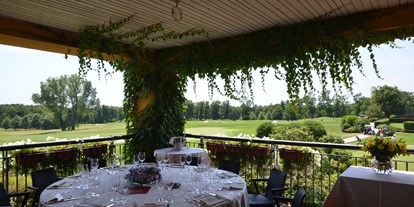 Golfurlaub - Golftrolley-Raum - Italien - RESTAURANT - Golf Hotel Castelconturbia