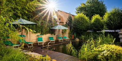 Golfurlaub - Deutschland - Naturschwimmteich - Wunsch Hotel Mürz - Natural Health & Spa