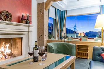 Golfhotel: Den Abend gemütlich ausklingen lassen in unserer Lounge - Inntalerhof - DAS Panoramahotel