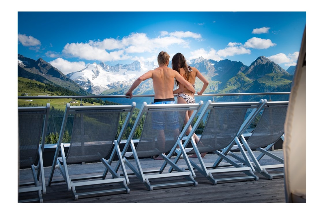 Golfhotel: FelsenBAD&SPA - Dachterrasse - Das Alpenwelt Resort****SUPERIOR