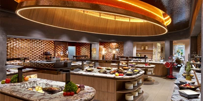Golfurlaub - Deutschland - Buffet-Bereich
 - 5* Wellness- & Sporthotel Jagdhof