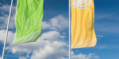 Golfurlaub - Deutschland - Fahnen vom Golfpark Strelasund - Golfpark Strelasund