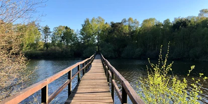 Golfurlaub - Deutschland - Landschaft um das Hotel Heidegrund entlang der Thülsfelder Talsperre - Hotel Heidegrund